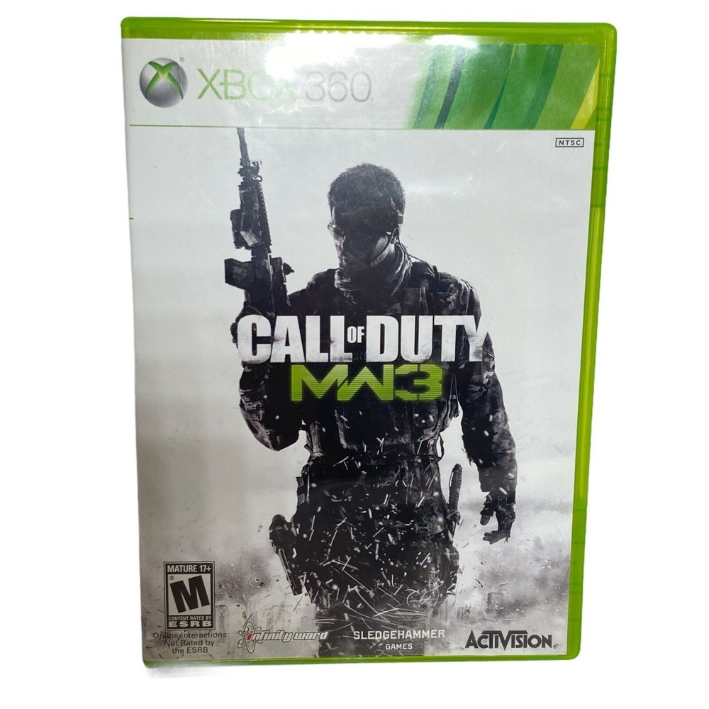 Xbox 360 Call of Duty Modern Warfare 3 Hardened Edition Microsoft 2011‎